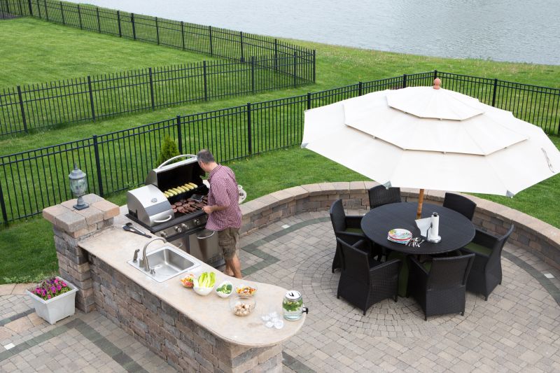 Outdoor Granite Kitchen